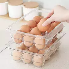 HUEVERA ACRÍLICO CUADRADA 12 huevos en internet