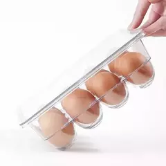 HUEVERA ACRÍLICO CUADRADA 12 huevos - comprar online