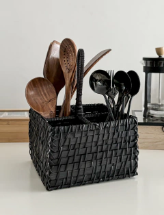 PORTA CONDIMENTOS PARA MESA // UTENSILIOS BLACK