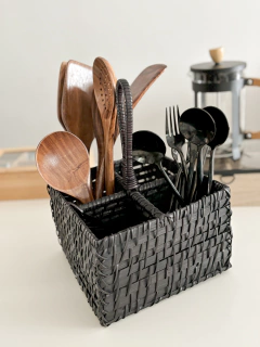 PORTA CONDIMENTOS PARA MESA // UTENSILIOS BLACK en internet
