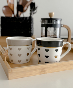 TAZON MUG CORAZONES - comprar online