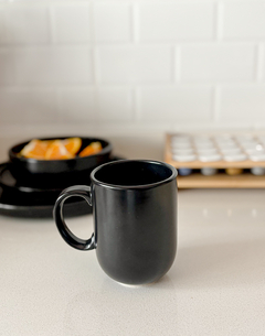 TAZA LÍNEA BLACK JASPEADO CERÁMICA - comprar online