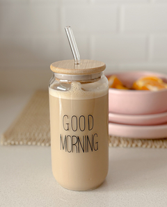 VASO CON SORBETE GOOD MORNING
