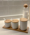 SET FRASCOS NORDIC CERÁMICA