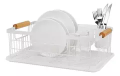SECA PLATOS WHITE CON ASAS BAMBU en internet