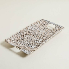 BANDEJA PLANA TIPO FRUTERA WHITE 52 cm - comprar online