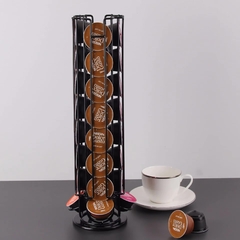 PORTA CÁPSULAS DOLCE GUSTO X24u BLACK GIRATORIO