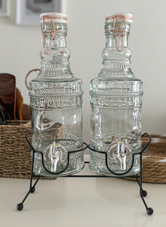SET DE DISPENSERS BEBIDAS CON BASE 2 litros - comprar online
