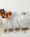 SET x6 COPAS DE VIDRIO RISH