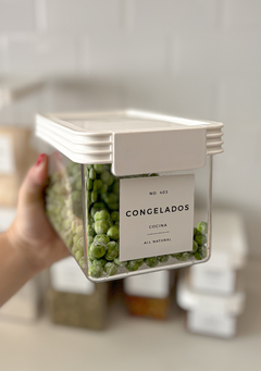 CONTENEDOR FREZZER MEDIANO WHITE 1100 “CONGELADOS”