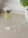 JARRA LUCRE RECTA CON TAPA ACERO 1500 ml - comprar online