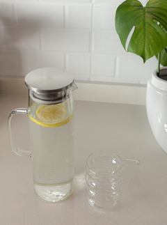 JARRA LUCRE RECTA CON TAPA ACERO 1500 ml - Mama al Mando