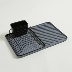 SECAPLATOS CHATO DE ACERO NEGRO 43 cm