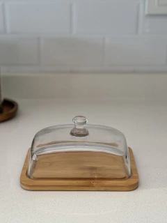 MANTEQUERA VIDRIO BASE BAMBOO en internet