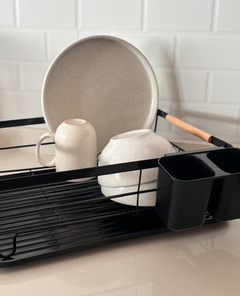 SECA PLATOS BLACK MANIJA BAMBOO - comprar online