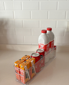 ORGANIZADOR DE ACRÍLICO RECTANGULAR LARGO 40 cm - comprar online