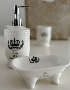 SET DE BAÑO 4 PIEZAS CON JABONERA BAÑADERITA en internet