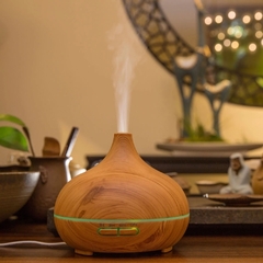 HUMIFICADOR GRANDE 400 ml SÍMIL MADERA