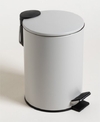 CESTO DE BASURA LISO BLANCO