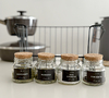 SET x6 ESPECIEROS CORCHO ETIQ NEGRA