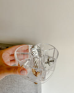 ORGANIZADOR JOYAS Y MAQUILLAJES CORAZON - comprar online