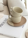 TAZA Y PLATO POR UNIDAD 200 ml PANAL VISON