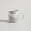 TAZA MUG DE PORCELANA NATURE GRIS