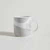 TAZA MUG DE PORCELANA NATURE GRIS