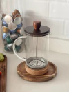 CAFETERA EMBOLO PRENSA BASE CORCHO 600 ml