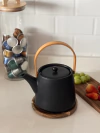 TETERA DE CERÁMICA BLACK 1 LITRO
