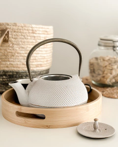 TETERA HIERRO 1800 cc WHITE