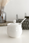 AZUCARERA MARIE PORCELANA BLANCA