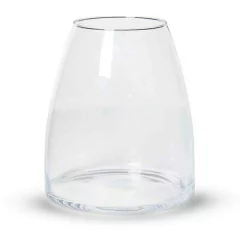 FLORERO DE VIDRIO FAROLA 15 cm - comprar online