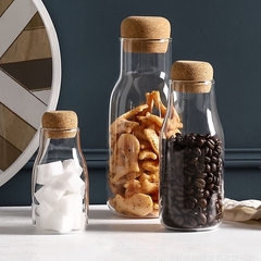FRASCO BOTELLA AESTHETIC TAPA CORCHO - comprar online