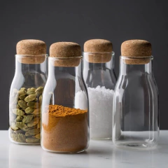 FRASCO BOTELLA AESTHETIC TAPA CORCHO en internet