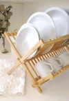 SECAPLATOS BAMBU PLEGABLE