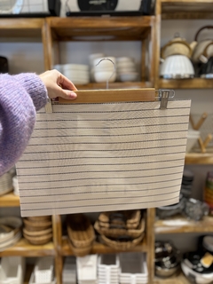 INDIVIDUAL BLANCO LINE RECTANGULAR