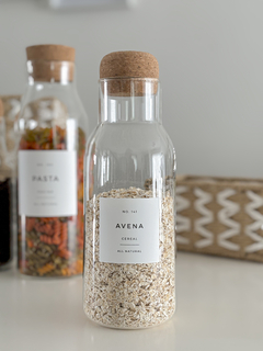 FRASCO BOTELLA AESTHETIC TAPA CORCHO - comprar online