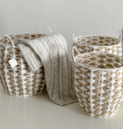 CANASTO TEJIDO GRASS - comprar online