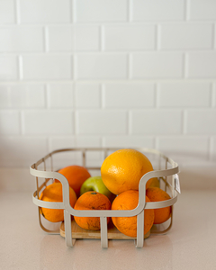 CONTENEDOR DE FRUTAS CREAM - comprar online