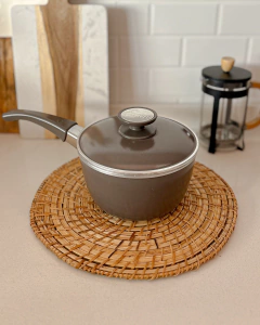 CENTRO DE MESA NATURAL REDONDO RATTAN 34 cm