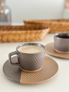 Imagen de SET TAZA Y PLATO ARENA PREMIUM MATE