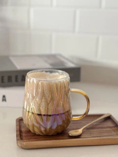 TAZA DE VIDRIO TORNASOL 450 ml