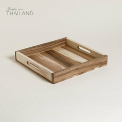 BANDEJA DE DESAYUNOS CUADRADA LANNA 34 cm - comprar online