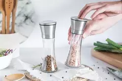 MOLINILLO CABEZAL VIDRIO & ACERO - comprar online