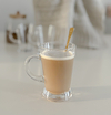 SET x6 POCILLOS VIDRIO CAFE RECTOS 155 ml