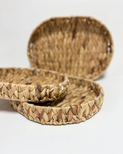 BANDEJA GRASS OVAL VARIOS TAMAÑOS