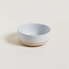 BOWL TOSCANA BLANCO BASE BEIGE - comprar online