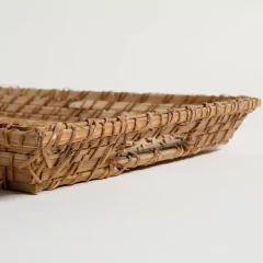 BANDEJA DE DESAYUNOS BEIGE RATTAN 45,5 cm en internet