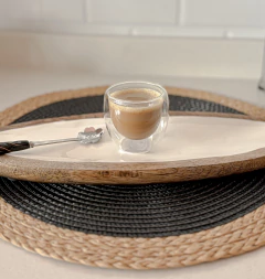 VASO POCILLO DOBLE VIDRIO 100 ml - comprar online